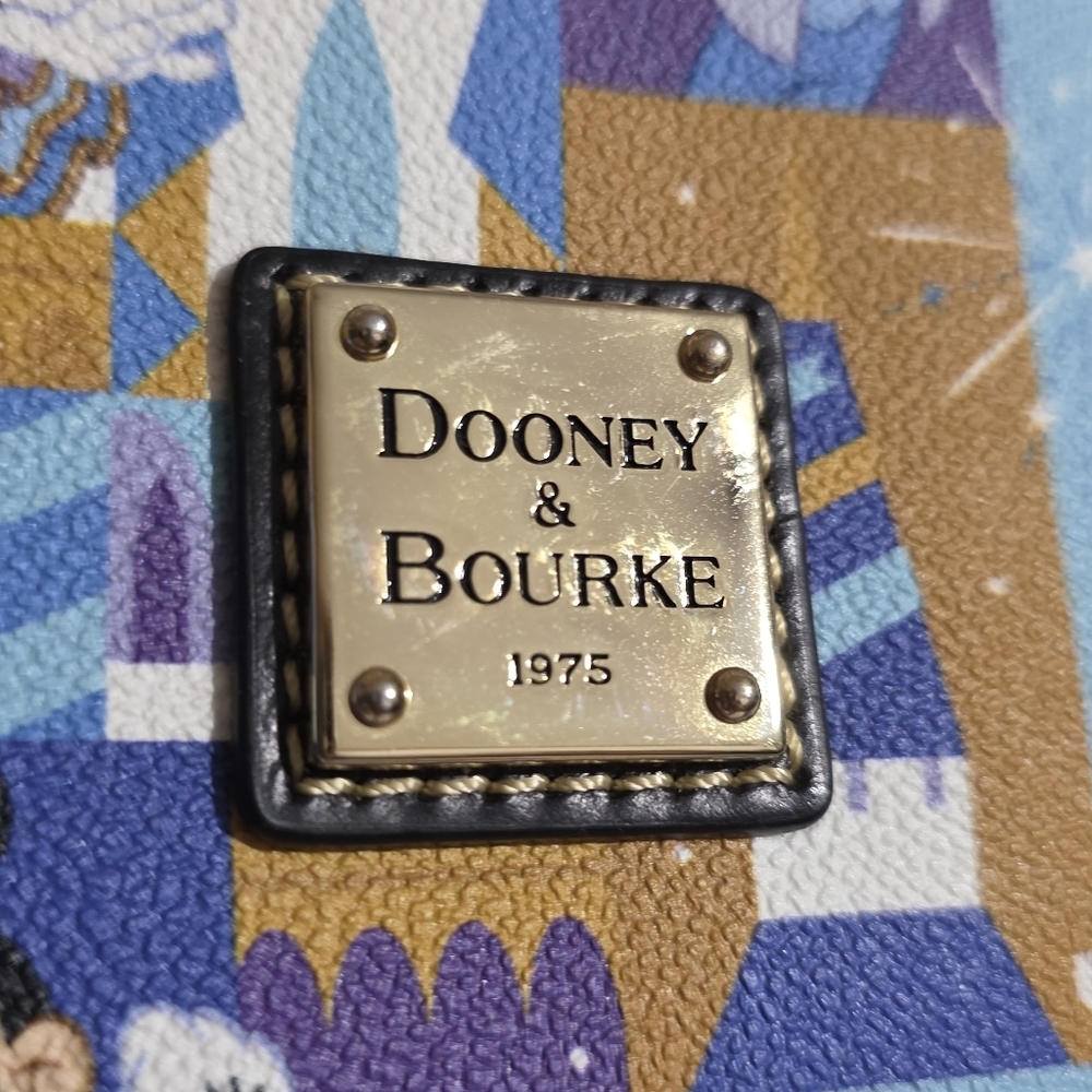 DOONEY AND BURKE DISNEY 50TH ANNIVERSARY HANDBAG PURSE TOTE Mickey & Minnie - Picture 8 of 10